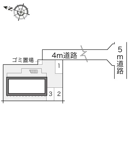 春日部市備後東１丁目 月極駐車場
